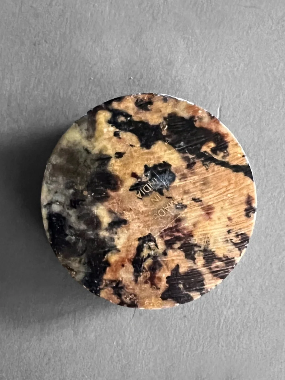 Black & Brown Stone Ring Box